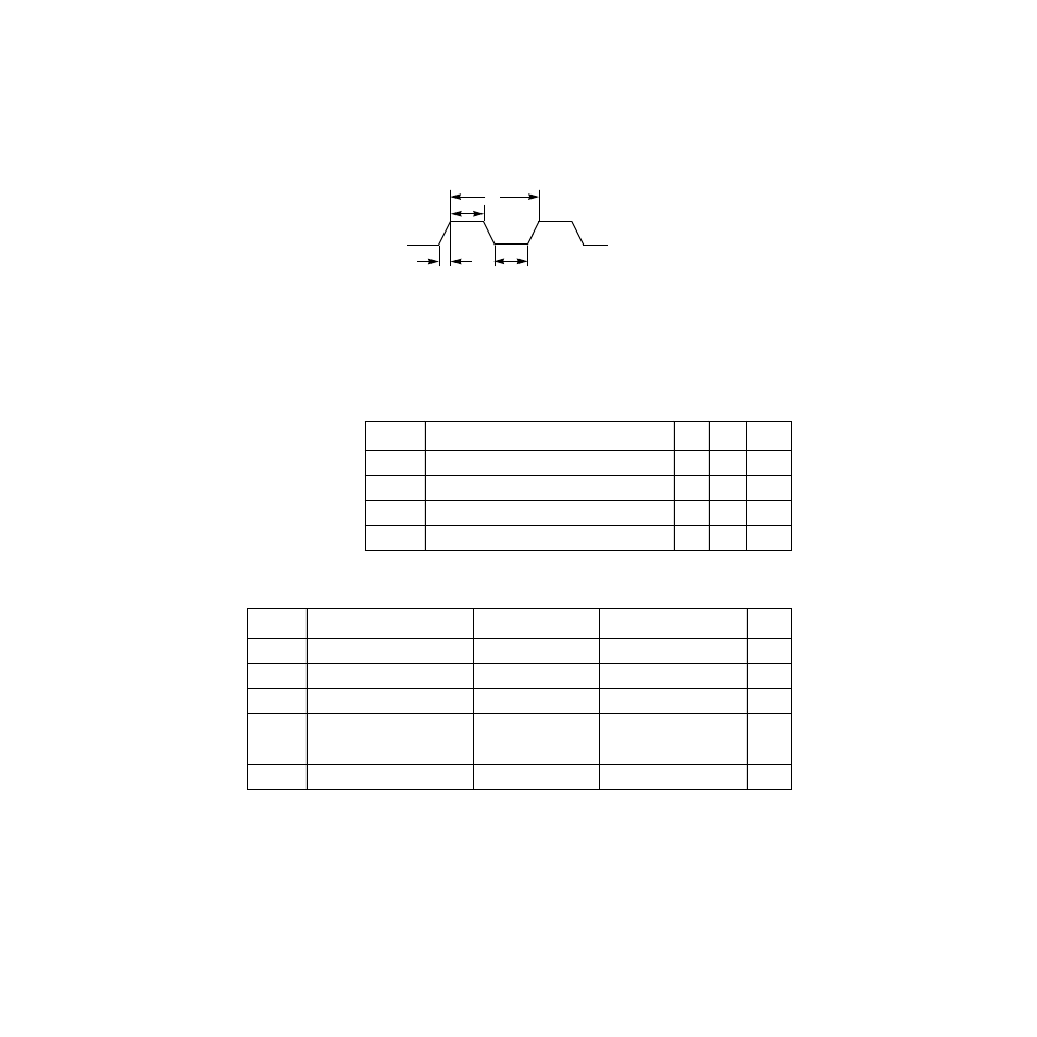 Clock timing, Input timing, Output timing | Figure 3.8 | Avago Technologies LSI53C120 User Manual | Page 46 / 68