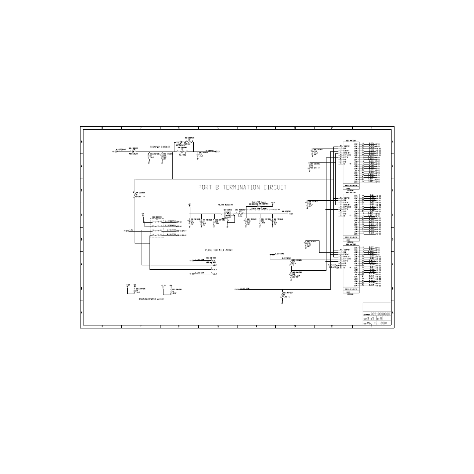 Figurea.2 lsi53c180 wiring diagram 2 of 4, Lsi53c180 wiring diagram 2 of 4 | Avago Technologies LSI53C180 User Manual | Page 59 / 80