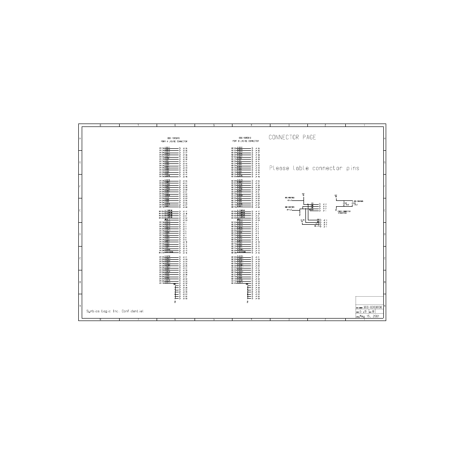Figurea.4 lsi53c180 wiring diagram 4 of 4, Lsi53c180 wiring diagram 4 of 4 | Avago Technologies LSI53C180 User Manual | Page 61 / 80