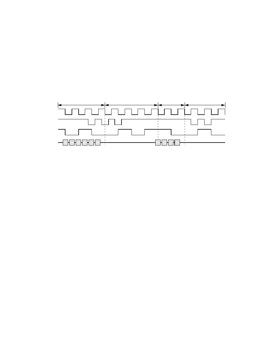 Figure2.2 paced transfer example, Paced transfer example | Avago Technologies LSI53C320 User Manual | Page 23 / 74