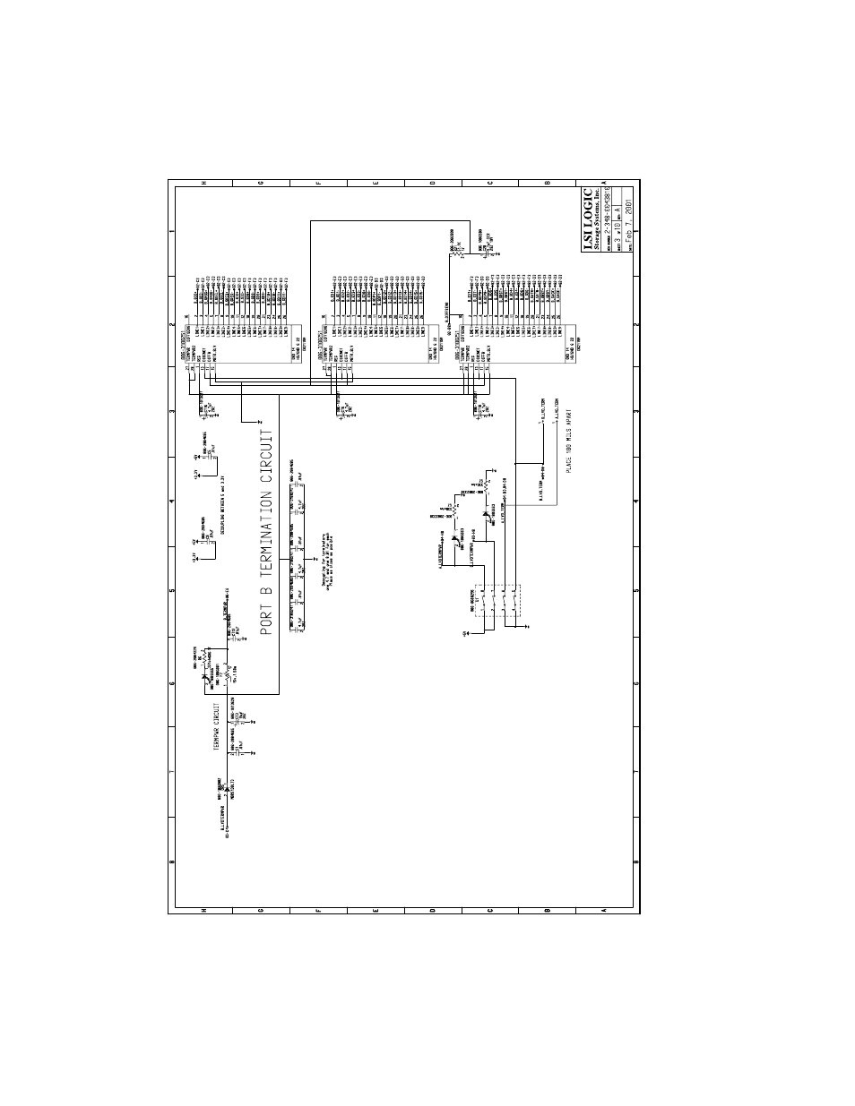 Figurea.2 lsi53c320 wiring diagram 2 of 4, Lsi53c320 wiring diagram 2 of 4 | Avago Technologies LSI53C320 User Manual | Page 61 / 74
