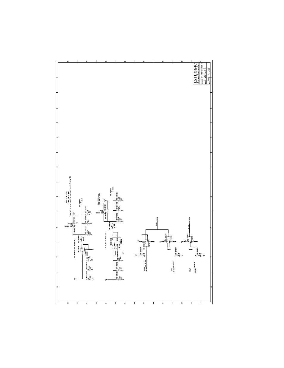 Figurea.4 lsi53c320 wiring diagram 4 of 4, Lsi53c320 wiring diagram 4 of 4 | Avago Technologies LSI53C320 User Manual | Page 63 / 74