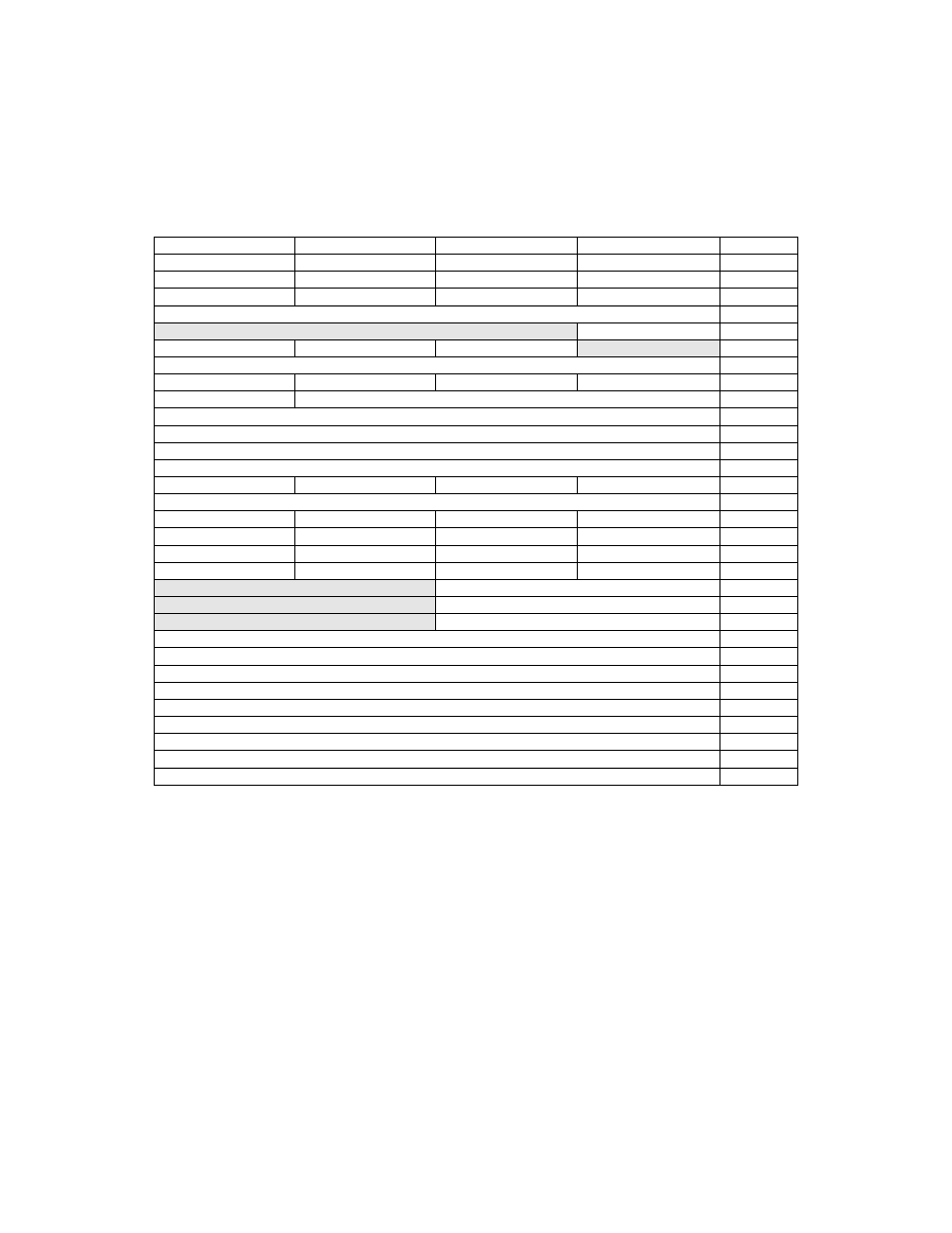 Table 4.2 lsi53c825a register map, Lsi53c825a register map, Table 4.2 | Avago Technologies LSI53C825AE User Manual | Page 107 / 306