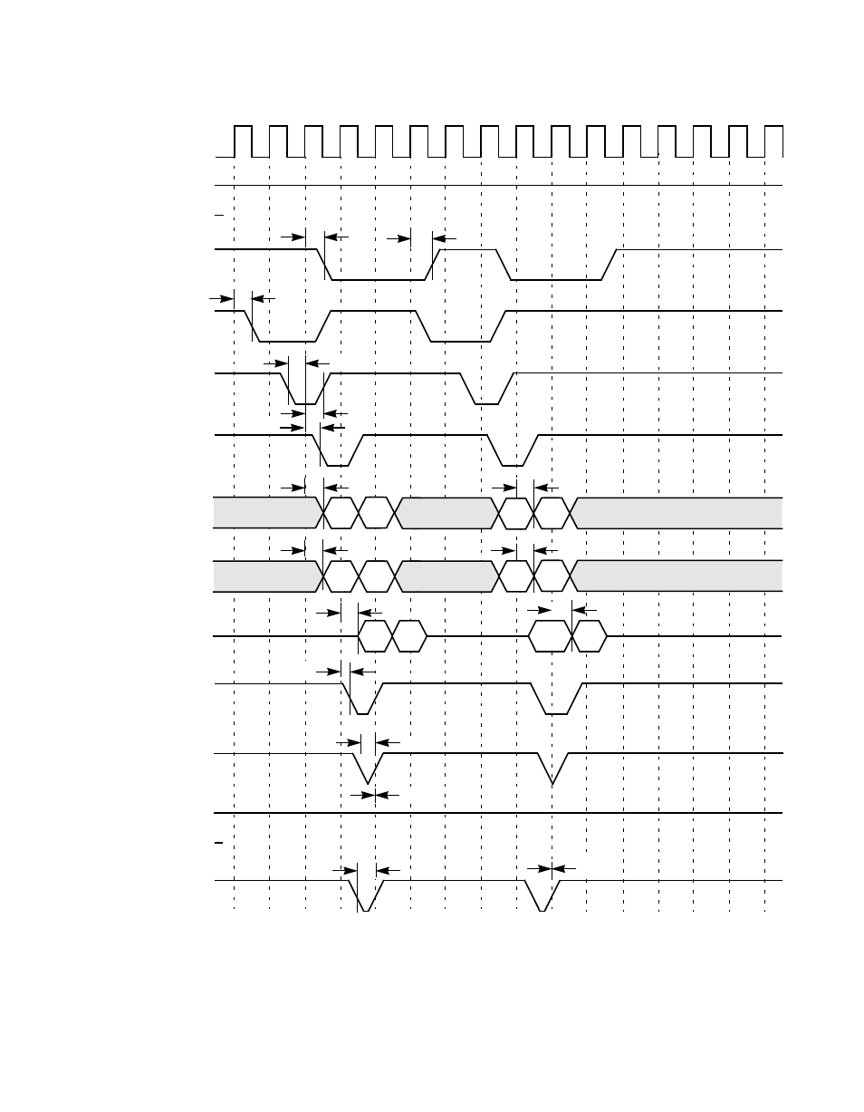 Figure6.18 back-to-back write, Back-to-back write, Figure 6.18 back-to-back write | Avago Technologies LSI53C876E User Manual | Page 267 / 322