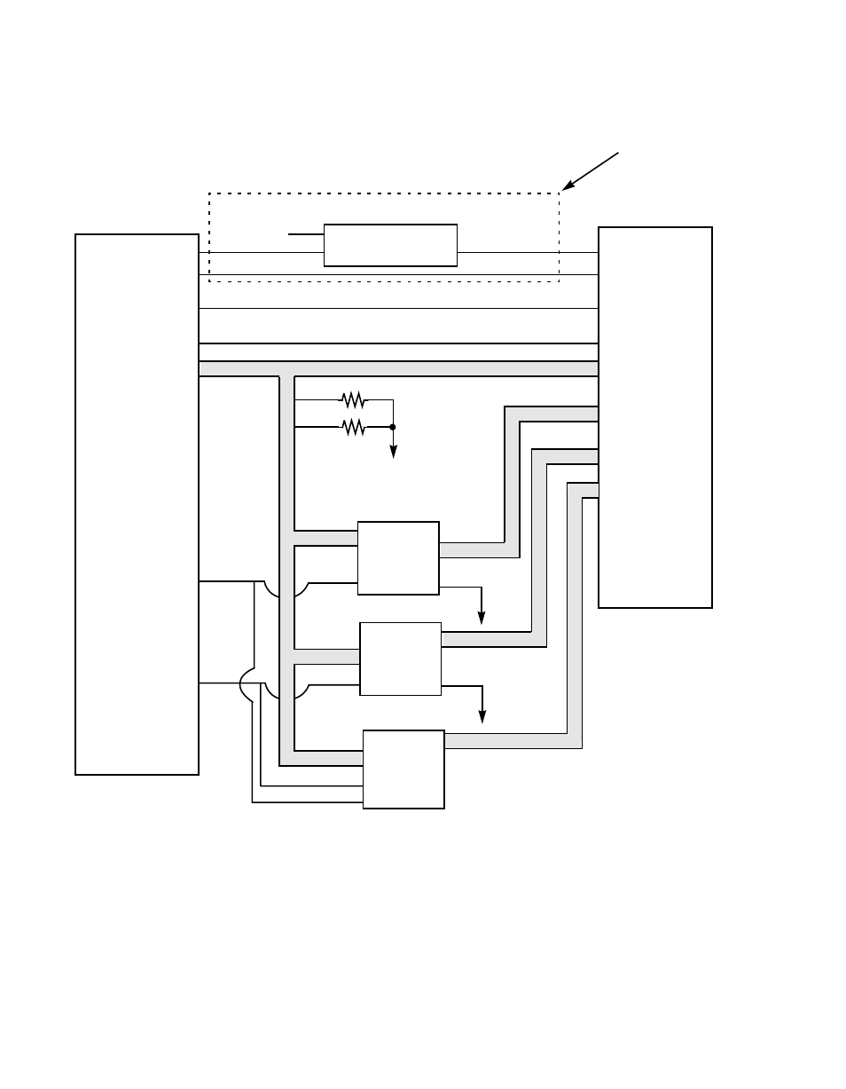 Figureb.3 256 kbyte interface with 150 ns memory, 256 kbyte interface with 150 ns memory | Avago Technologies LSI53C876E User Manual | Page 303 / 322