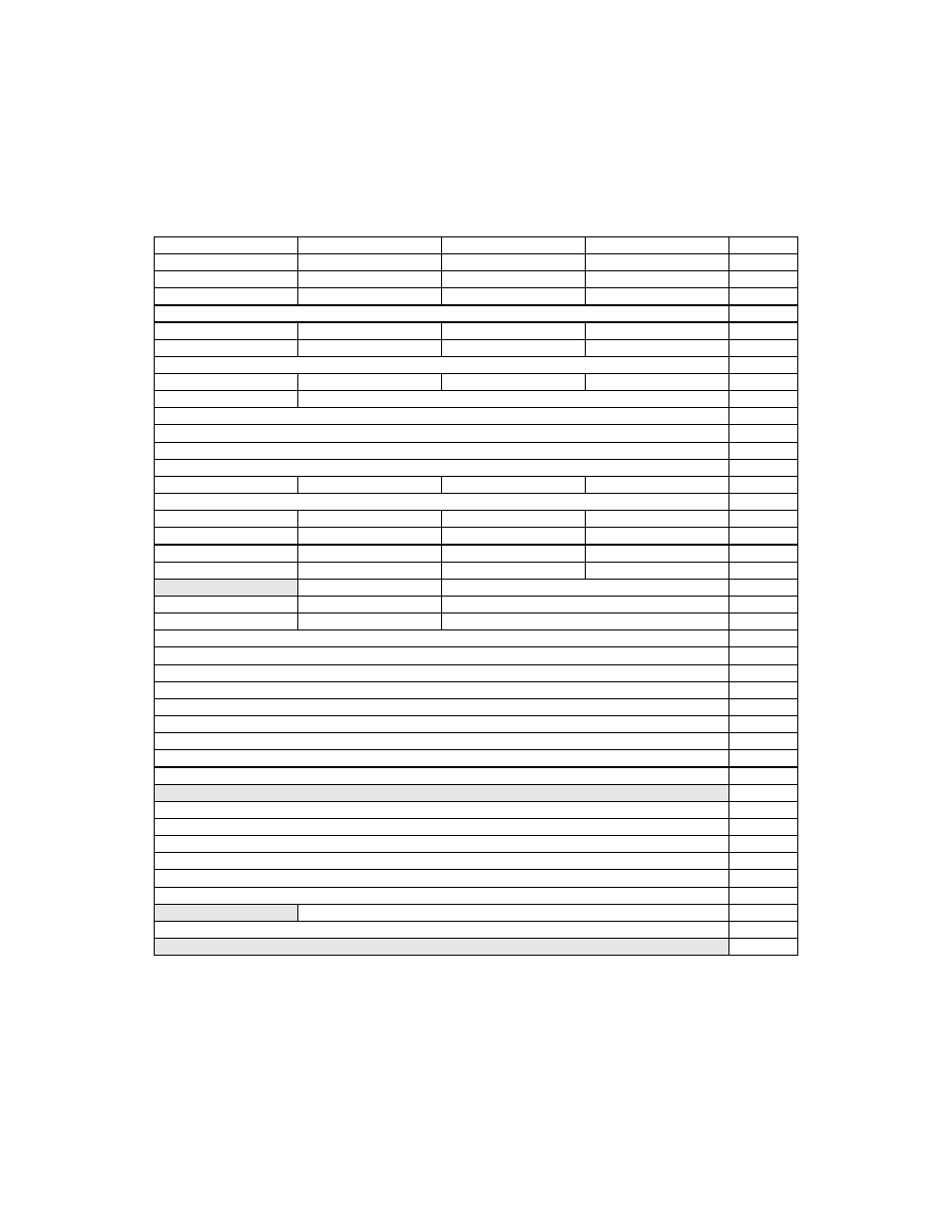 Table 4.2 scsi register address map, Scsi register address map, Table 4.2 | Avago Technologies LSI53C895A User Manual | Page 128 / 364