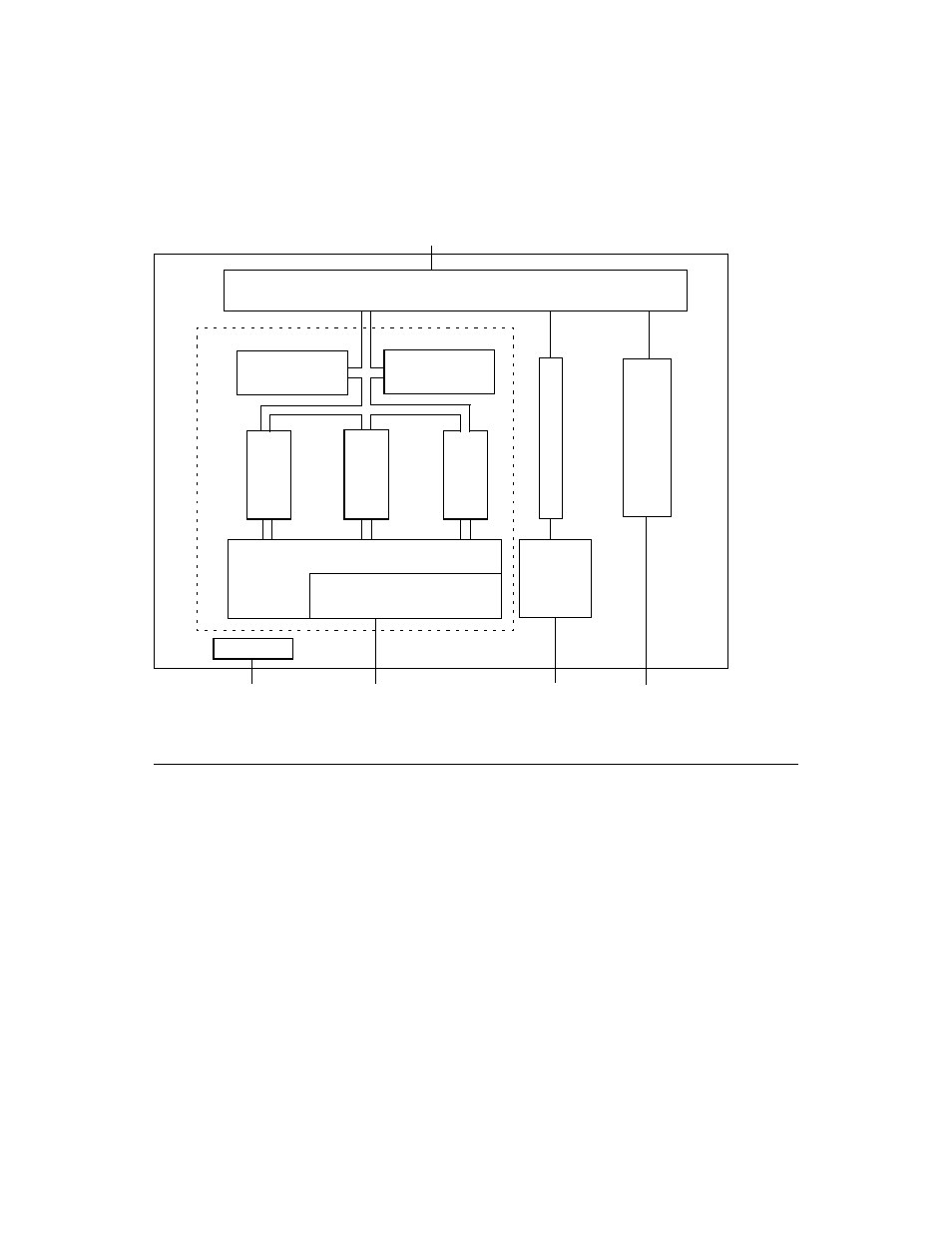 Figure2.1 lsi53c895a block diagram, 1 pci functional description, 1 pci addressing | Pci functional description, Pci addressing, Lsi53c895a block diagram, Section 2.1, “pci functional description, Figure 2.1 | Avago Technologies LSI53C895A User Manual | Page 28 / 364