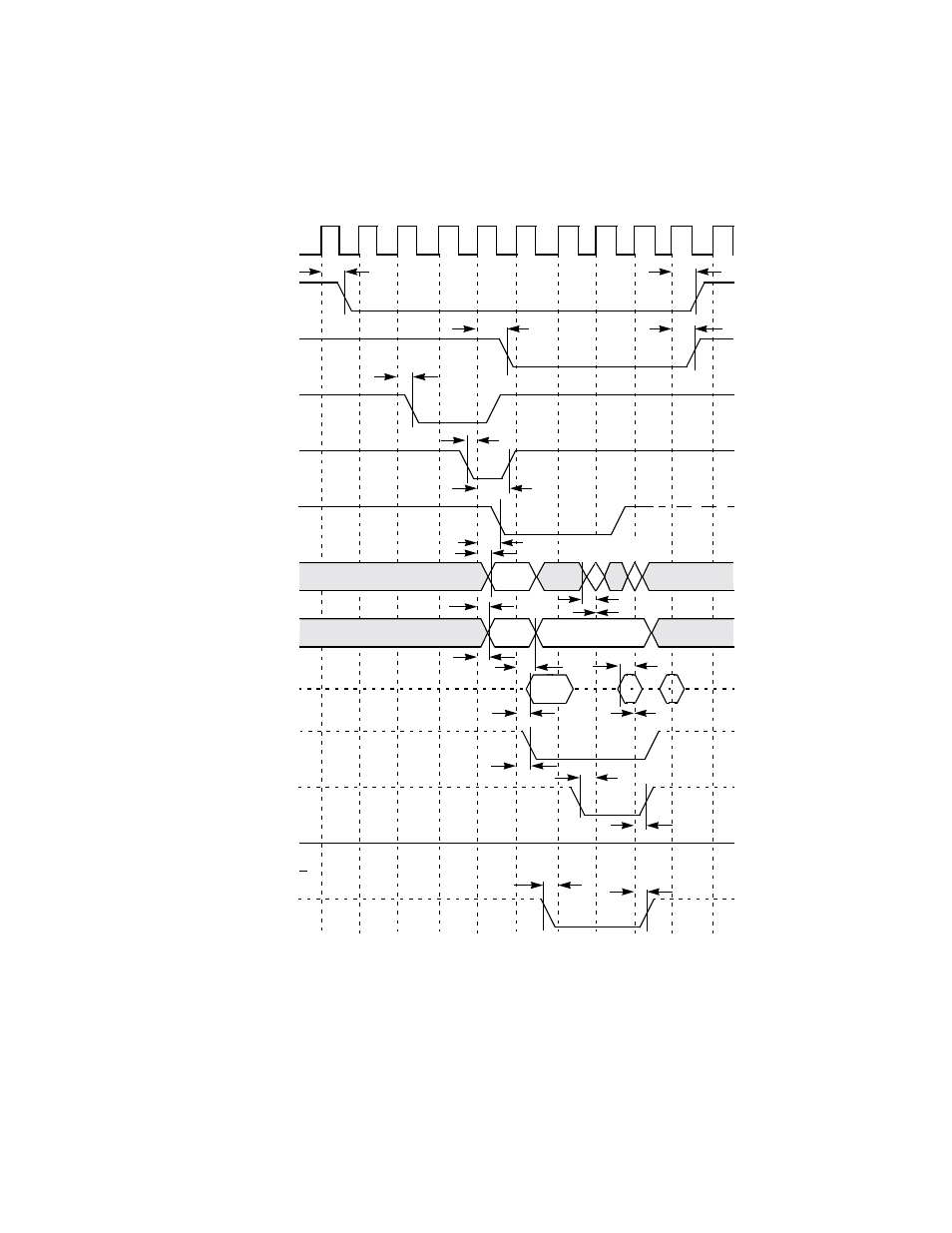 Burst opcode fetch, 32-bit address and data | Avago Technologies LSI53C895A User Manual | Page 285 / 364