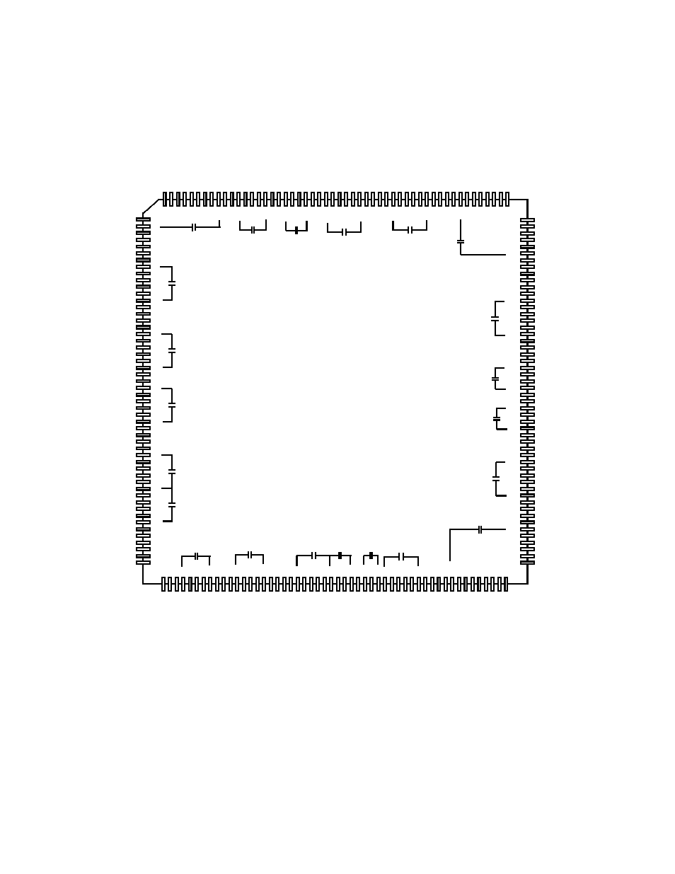 Lsi53c895a 208-pin plastic quad flat pack, Figure 6.41, 68 electrical specifications | Avago Technologies LSI53C895A User Manual | Page 328 / 364