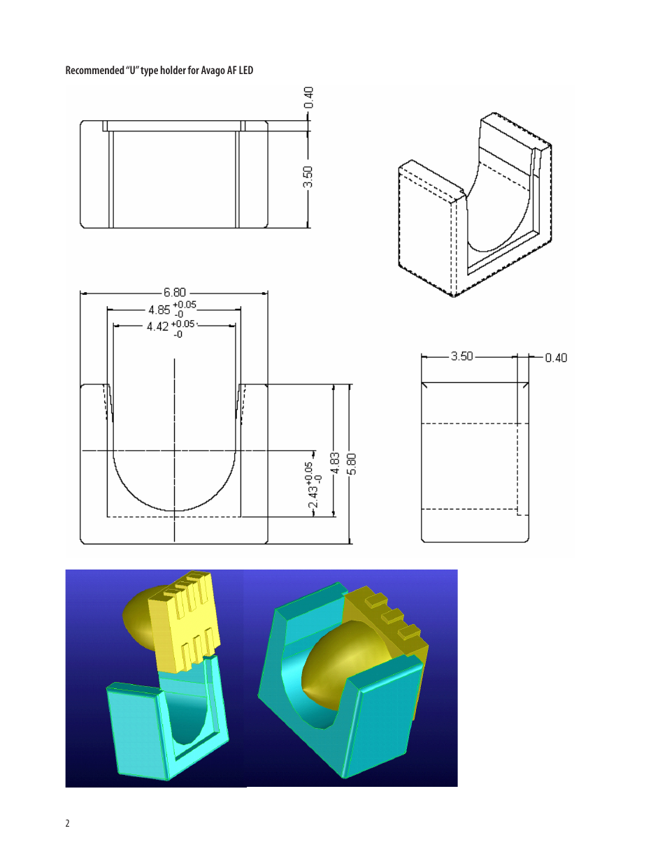 Avago Technologies ASMT-FG10-NFJ00 User Manual | Page 2 / 5