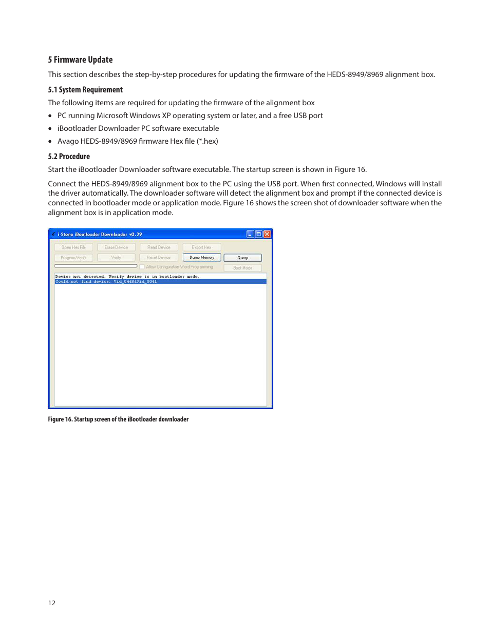 Avago Technologies HEDS-8949 User Manual | Page 12 / 15