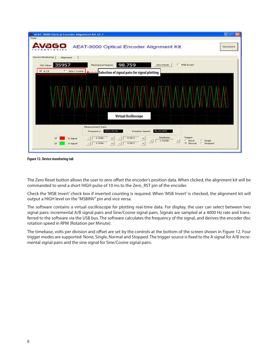 Avago Technologies HEDS-8949 User Manual | Page 8 / 15