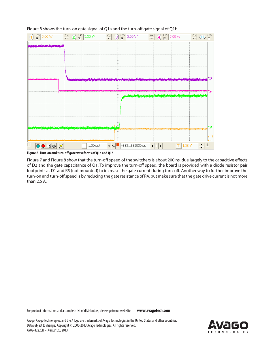 Avago Technologies ACNT-H313-000E User Manual | Page 8 / 8