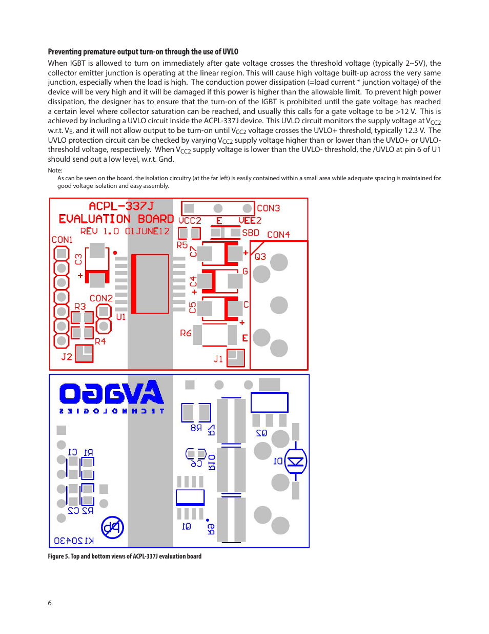 Avago Technologies ACPL-336J-000E User Manual | Page 6 / 9