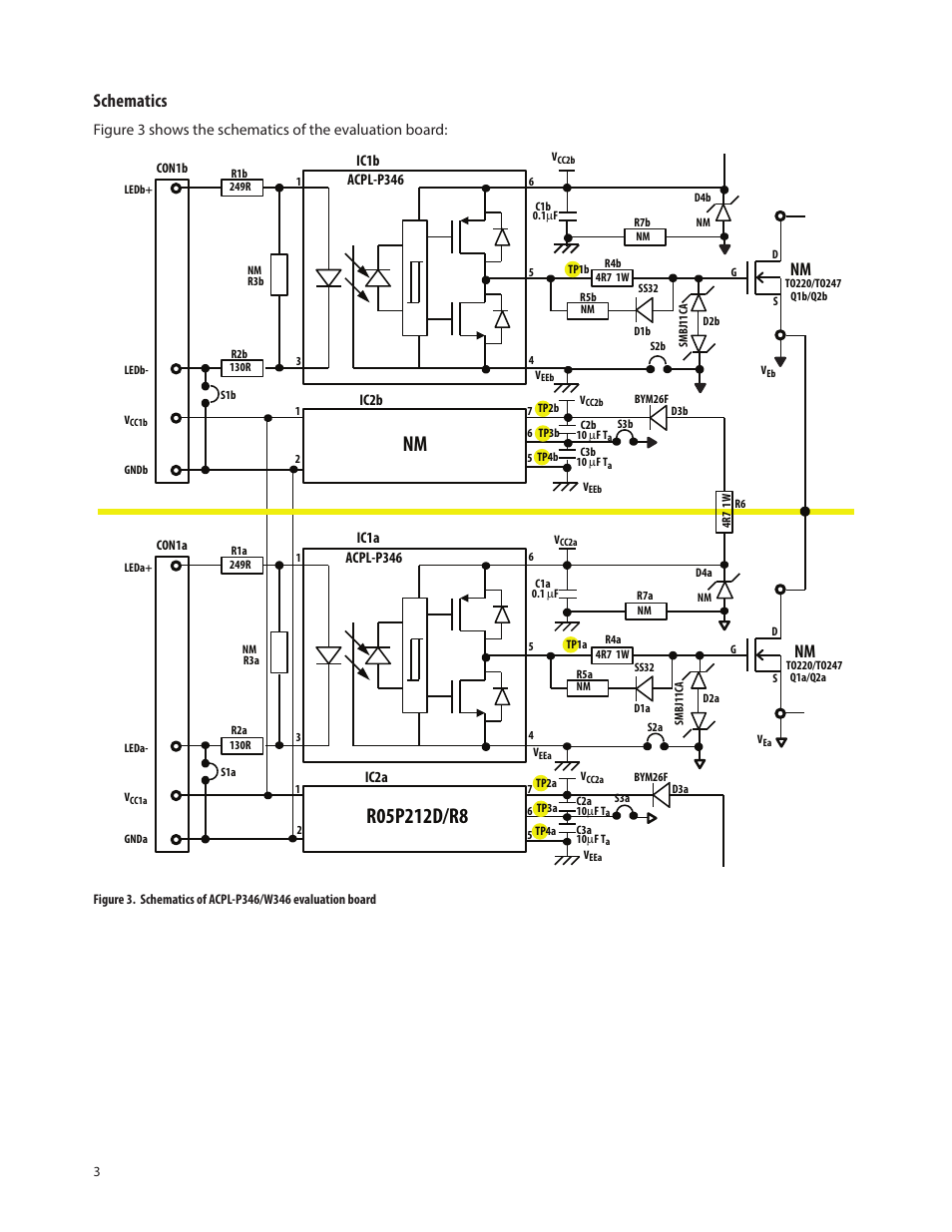 Schematics | Avago Technologies ACPL-P345-000E User Manual | Page 3 / 9