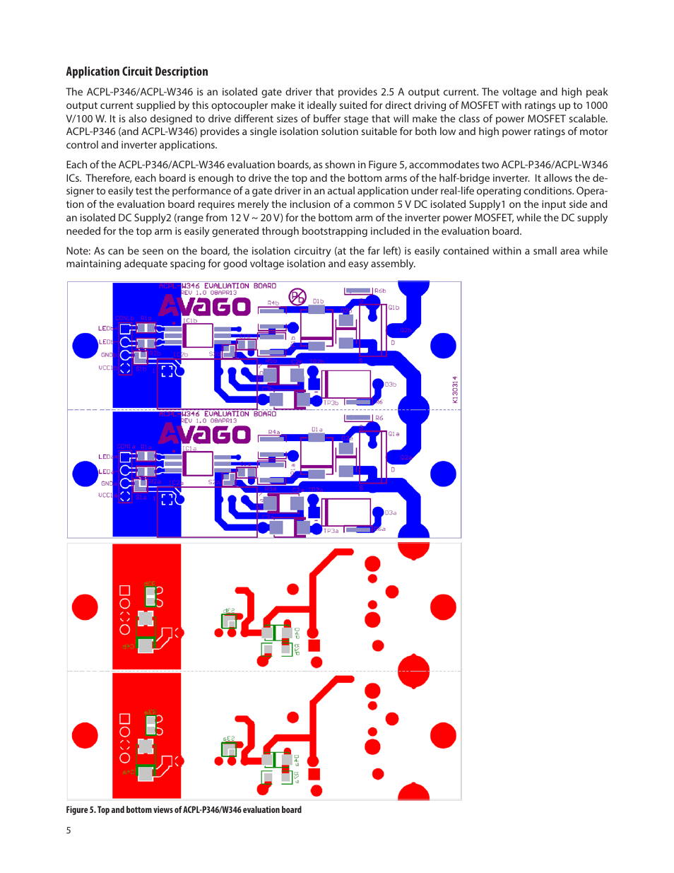 Avago Technologies ACPL-P345-000E User Manual | Page 5 / 9