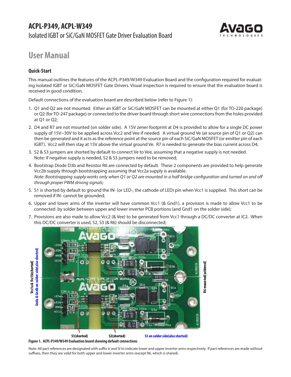 Avago Technologies ACPL-P347-000E User Manual | 8 pages