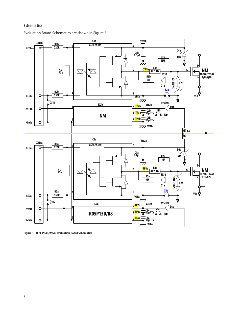 Schematics | Avago Technologies ACPL-P347-000E User Manual | Page 3 / 8
