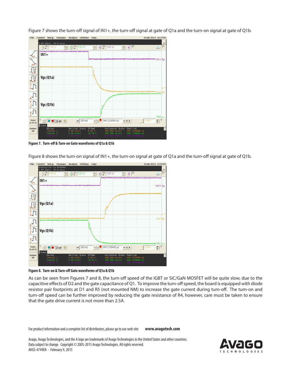 Avago Technologies ACPL-P347-000E User Manual | Page 8 / 8