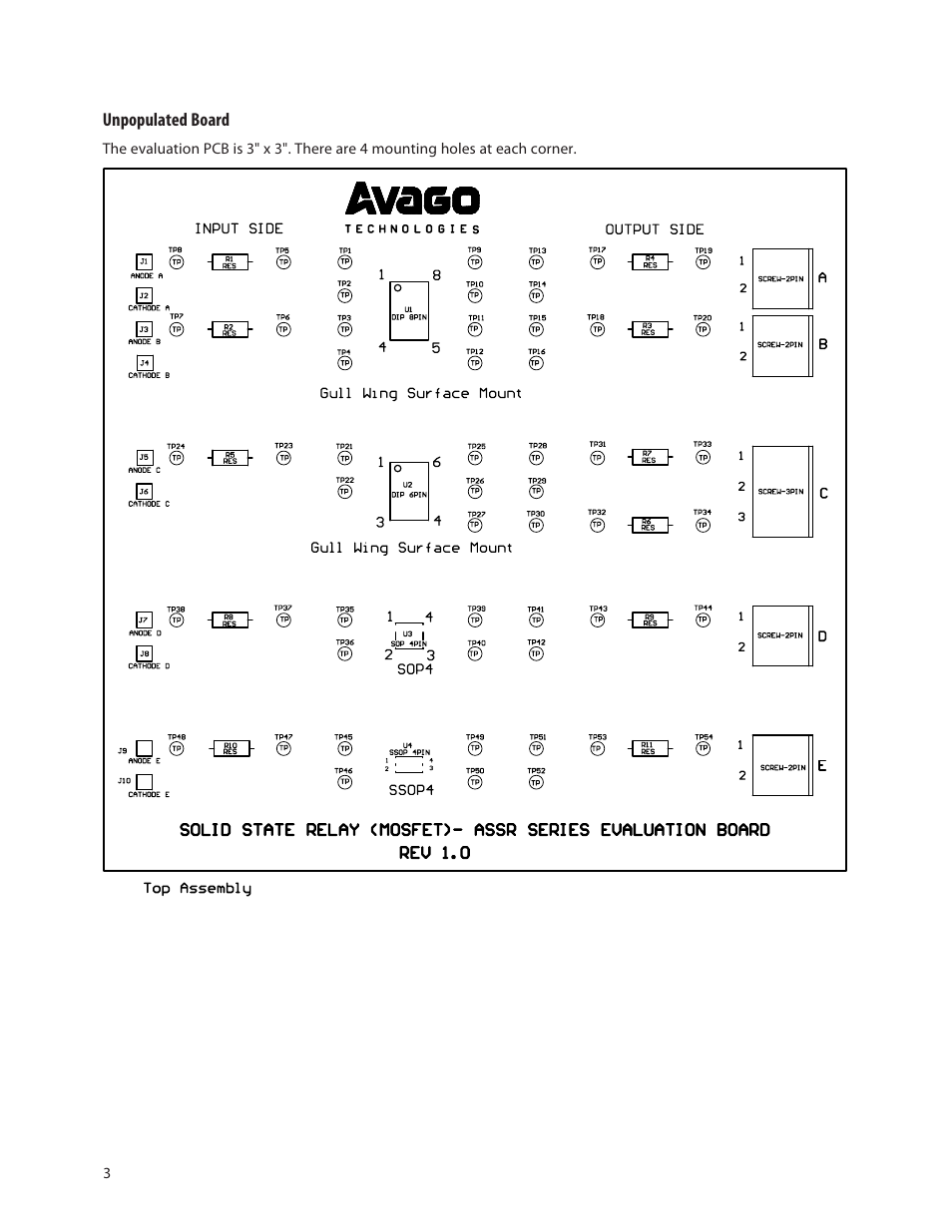 Avago Technologies ASSR-1411-001E User Manual | Page 3 / 6