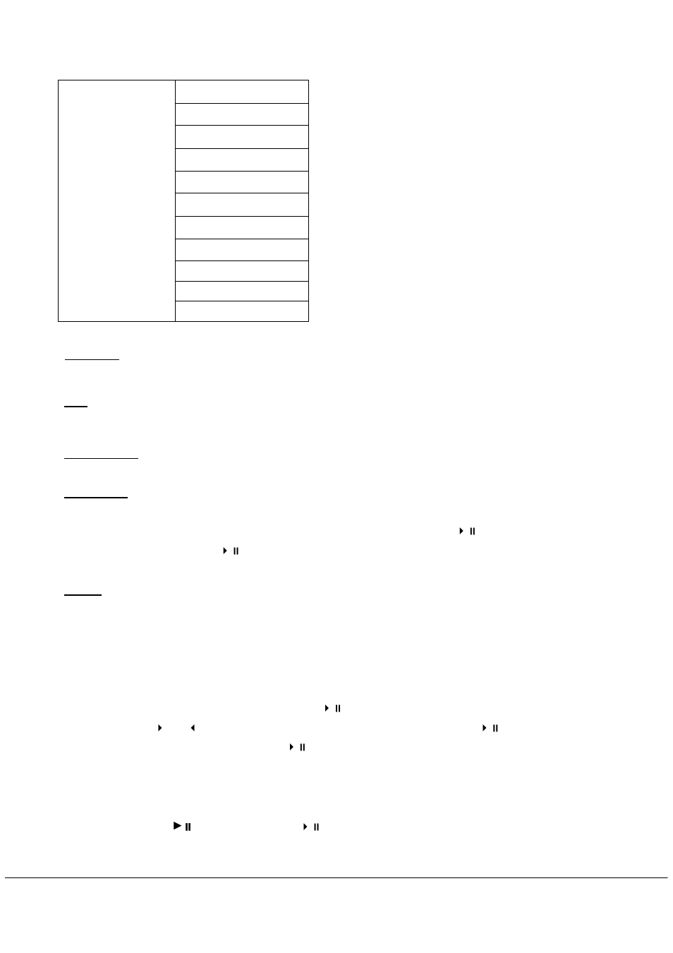 B) video mode, I. key function at video mode | Mpman MP249PAK User Manual | Page 5 / 13