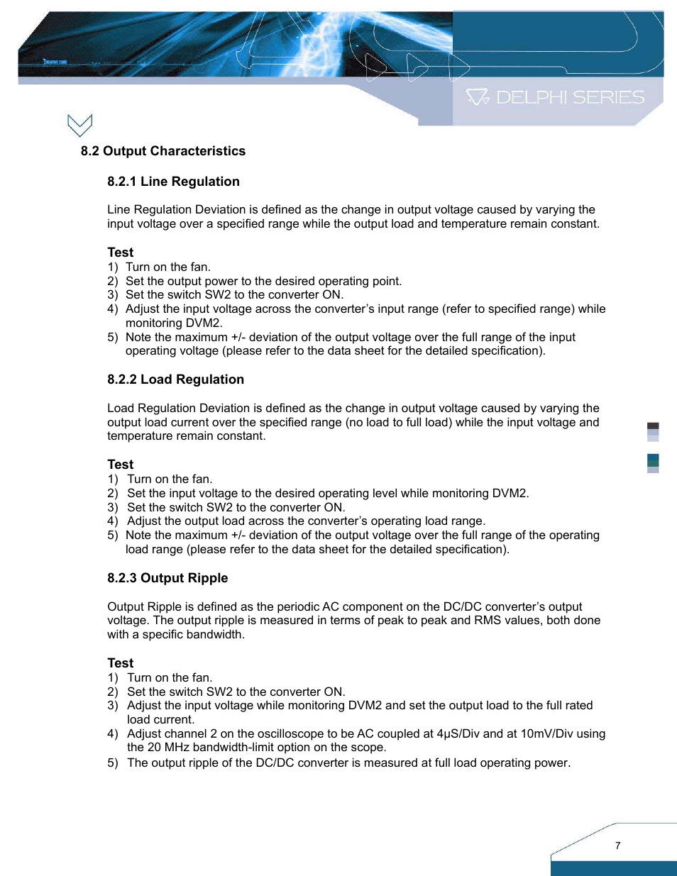 Delta Electronics DNM User Manual | Page 7 / 20