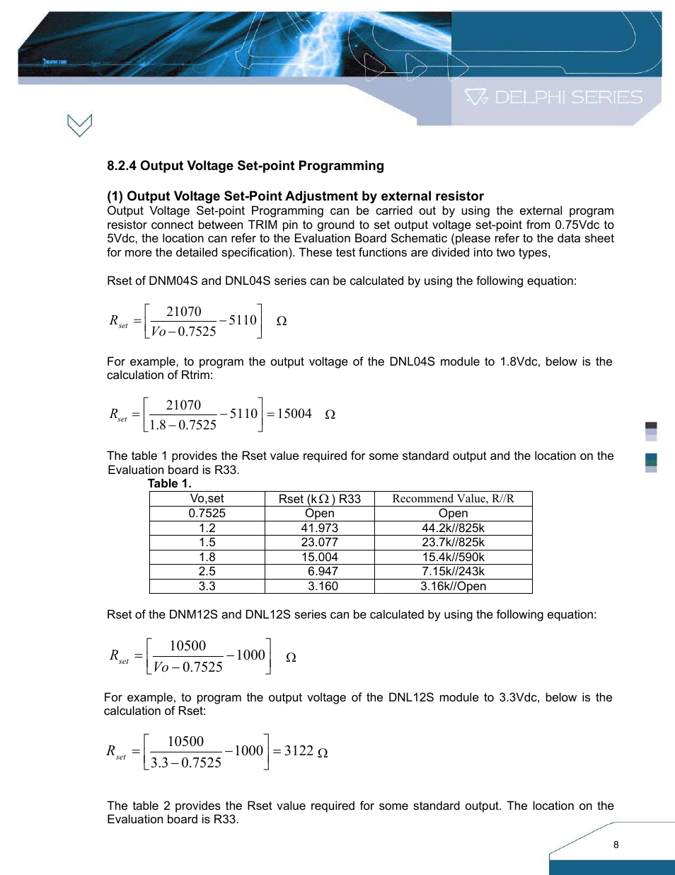 Delta Electronics DNM User Manual | Page 8 / 20