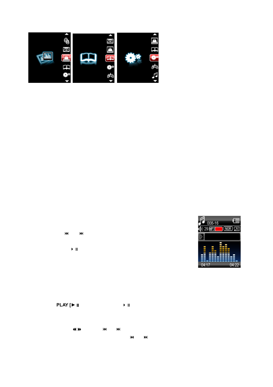 1 music mode, 1 key function at music mode | Mpman MP135AI User Manual | Page 5 / 16