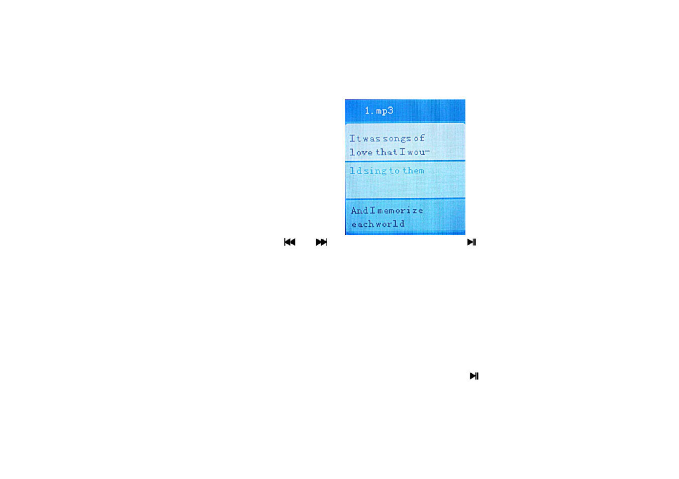 Submenu 1 | Mpman MP122 User Manual | Page 14 / 30
