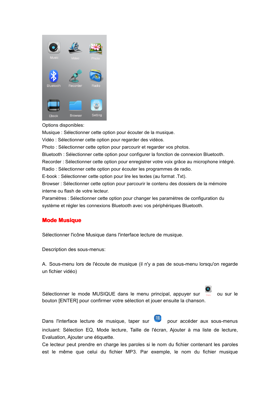 Mpman BT24 User Manual | Page 10 / 42