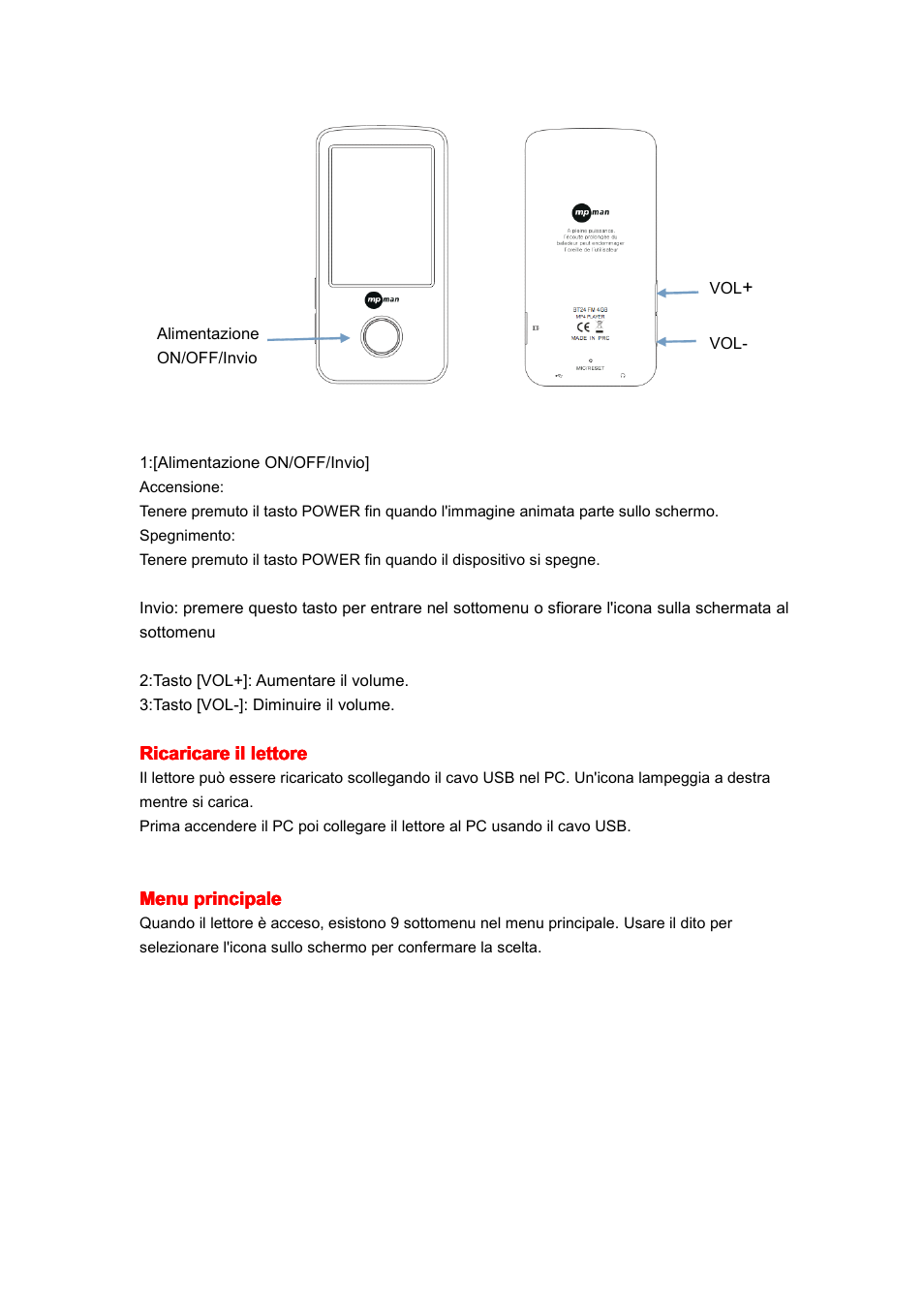Mpman BT24 User Manual | Page 23 / 42