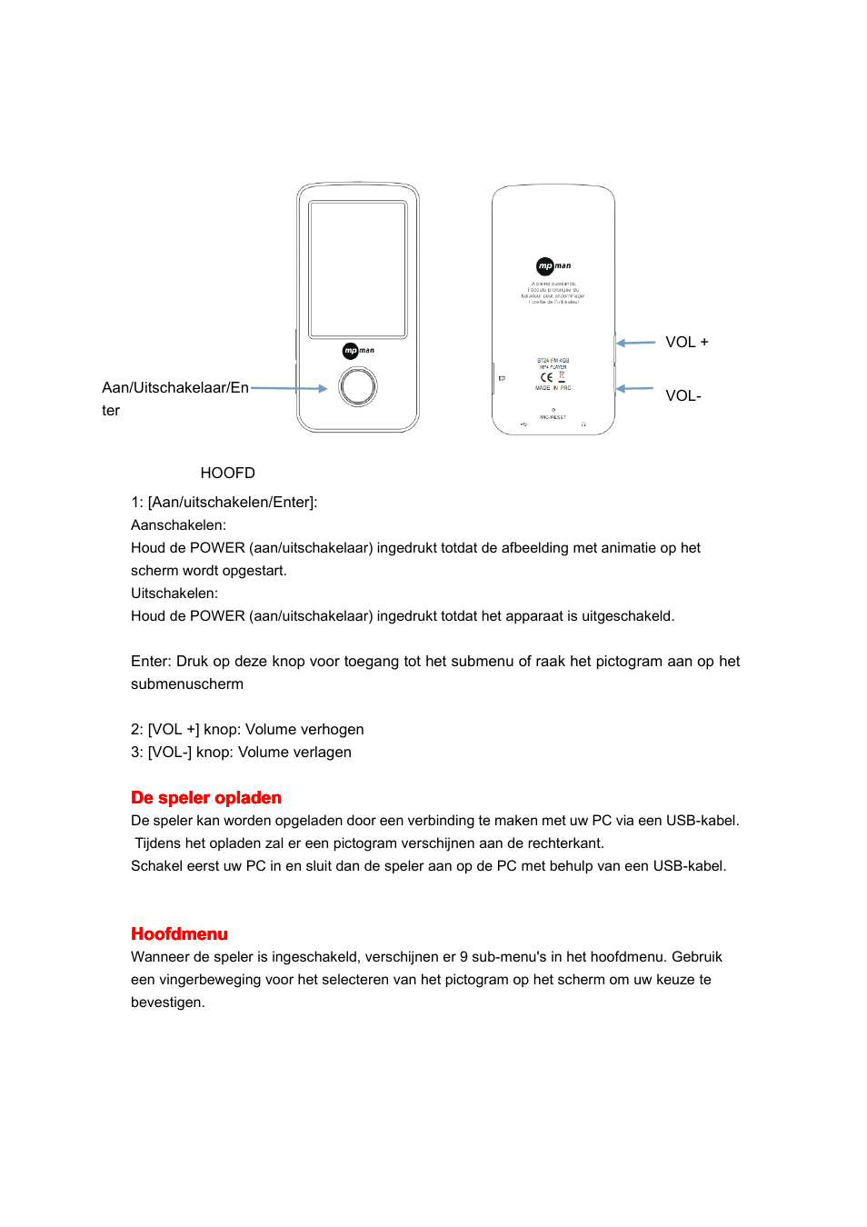 Mpman BT24 User Manual | Page 30 / 42