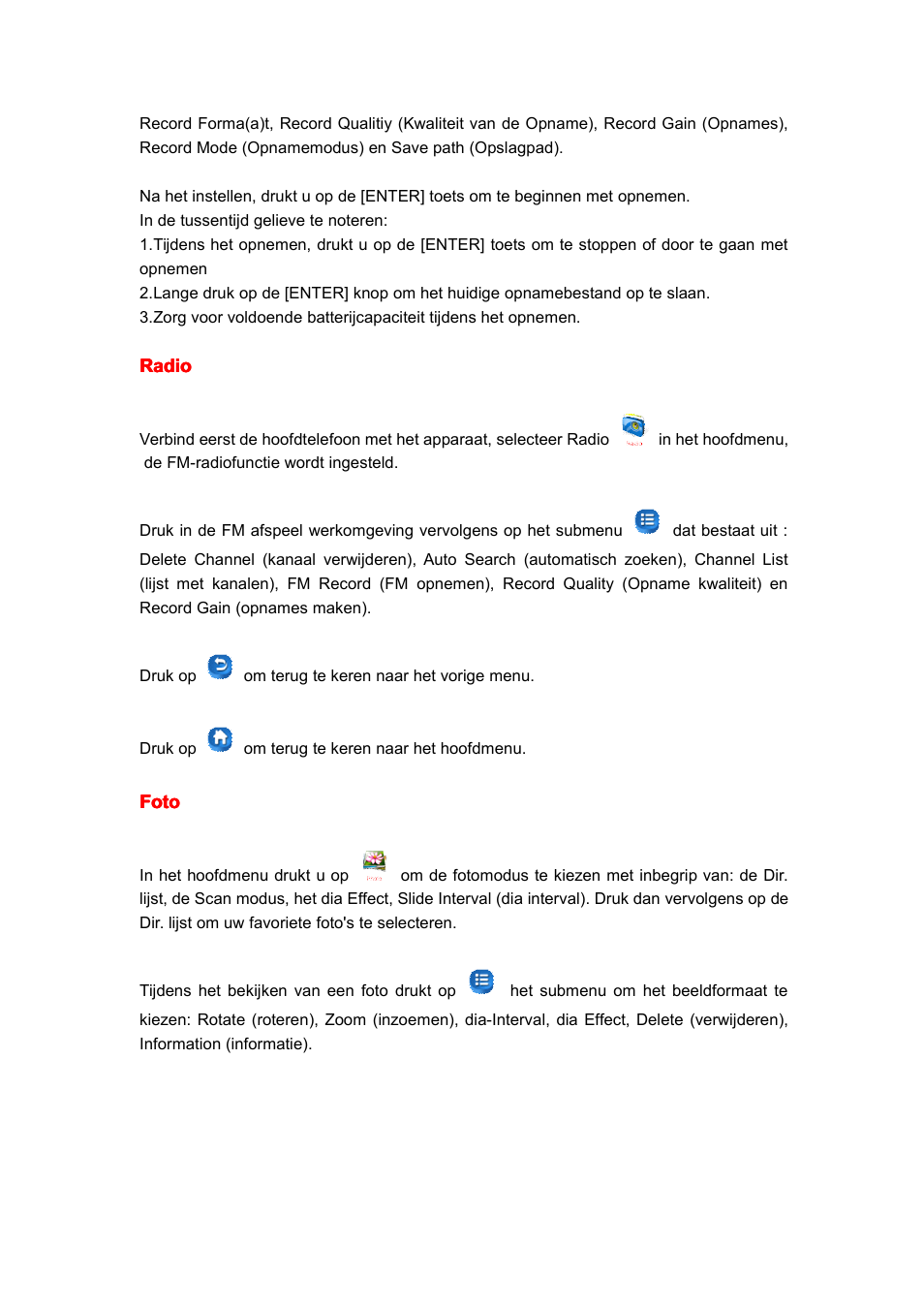 Mpman BT24 User Manual | Page 33 / 42