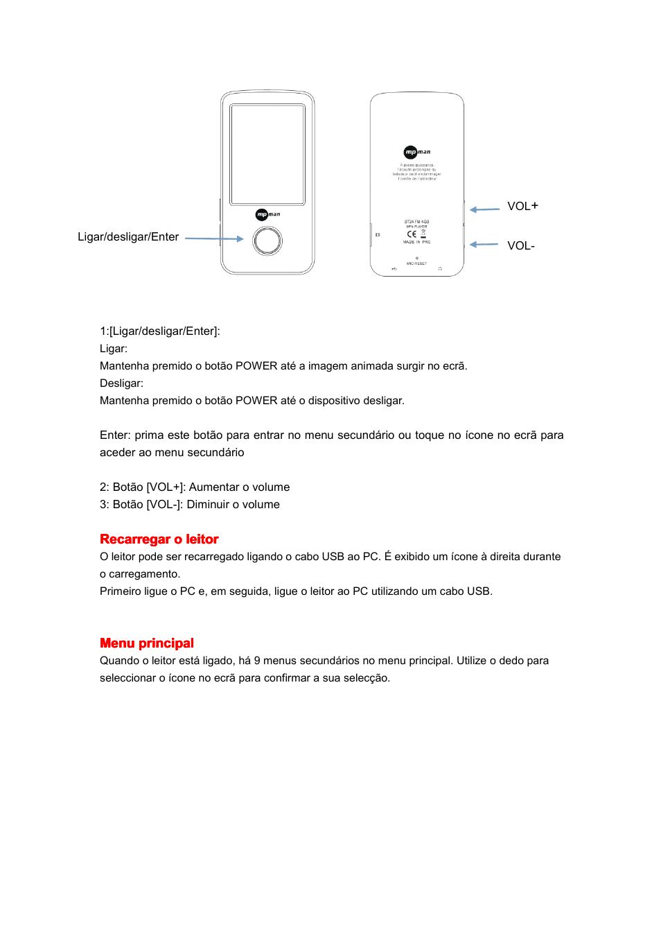 Mpman BT24 User Manual | Page 37 / 42