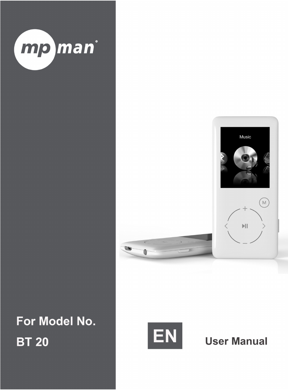 Mpman BT20 User Manual | 34 pages