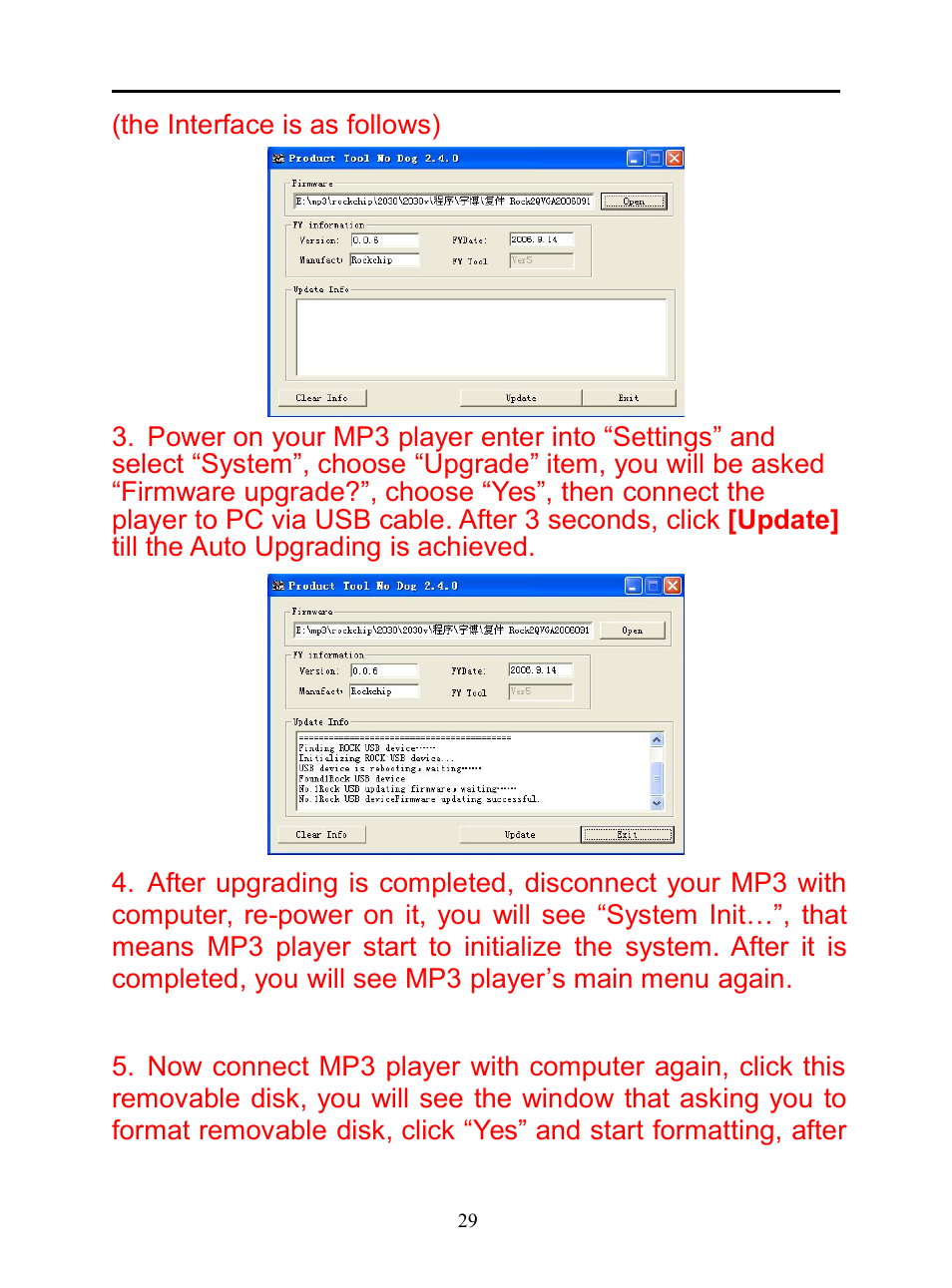 Mpman BT20 User Manual | Page 29 / 34