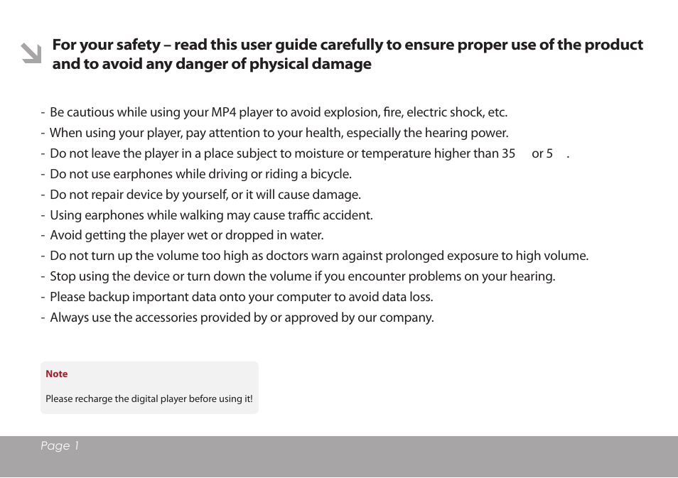 Mpman BT18SP User Manual | Page 2 / 22