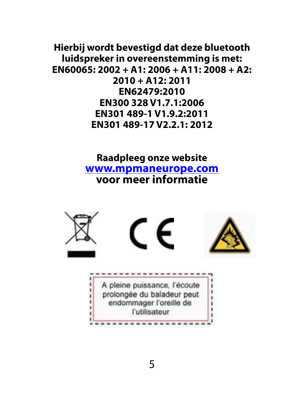 Mpman SP50BT User Manual | Page 31 / 37