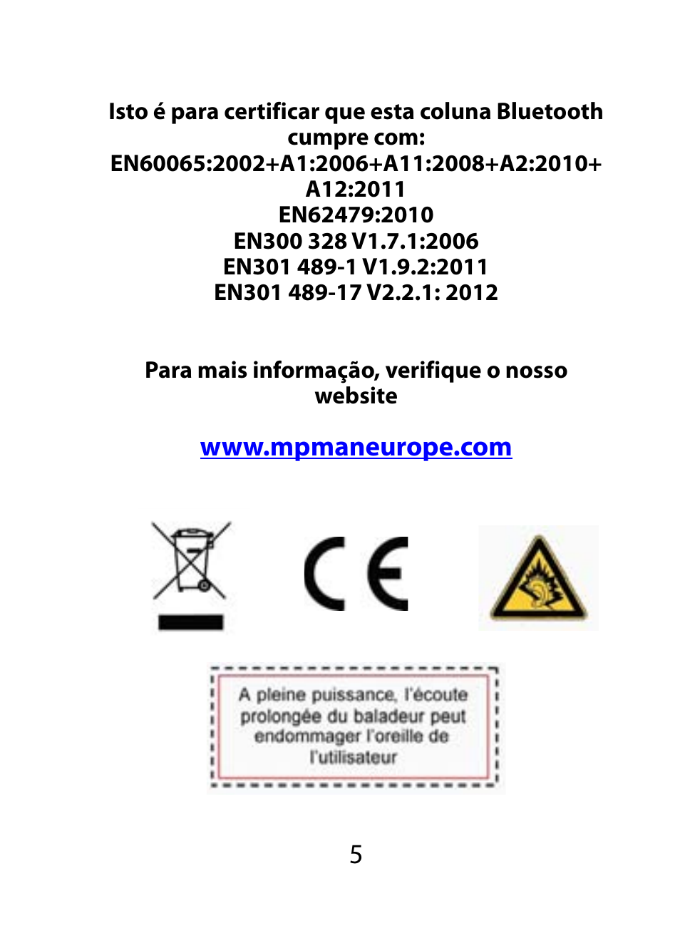 Mpman SP50BT User Manual | Page 37 / 37