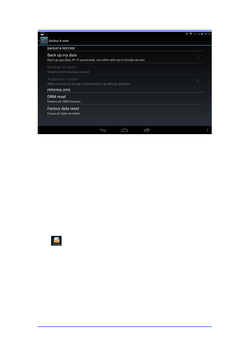 Application | Mpman MPDCG75 User Manual | Page 18 / 23