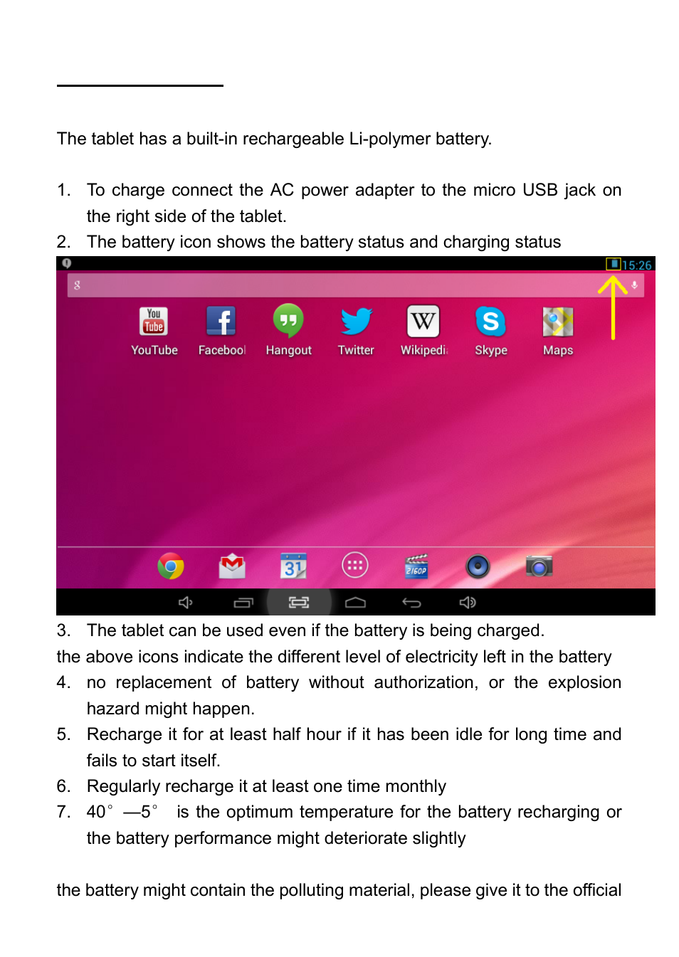 Getting started | Mpman MPDC1006 User Manual | Page 3 / 12