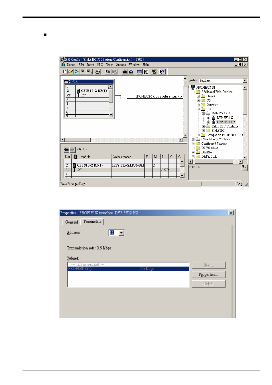 Profibus dp slave communication module dvppf02-h2 | Delta Electronics DVPPF02-H2 User Manual | Page 21 / 28