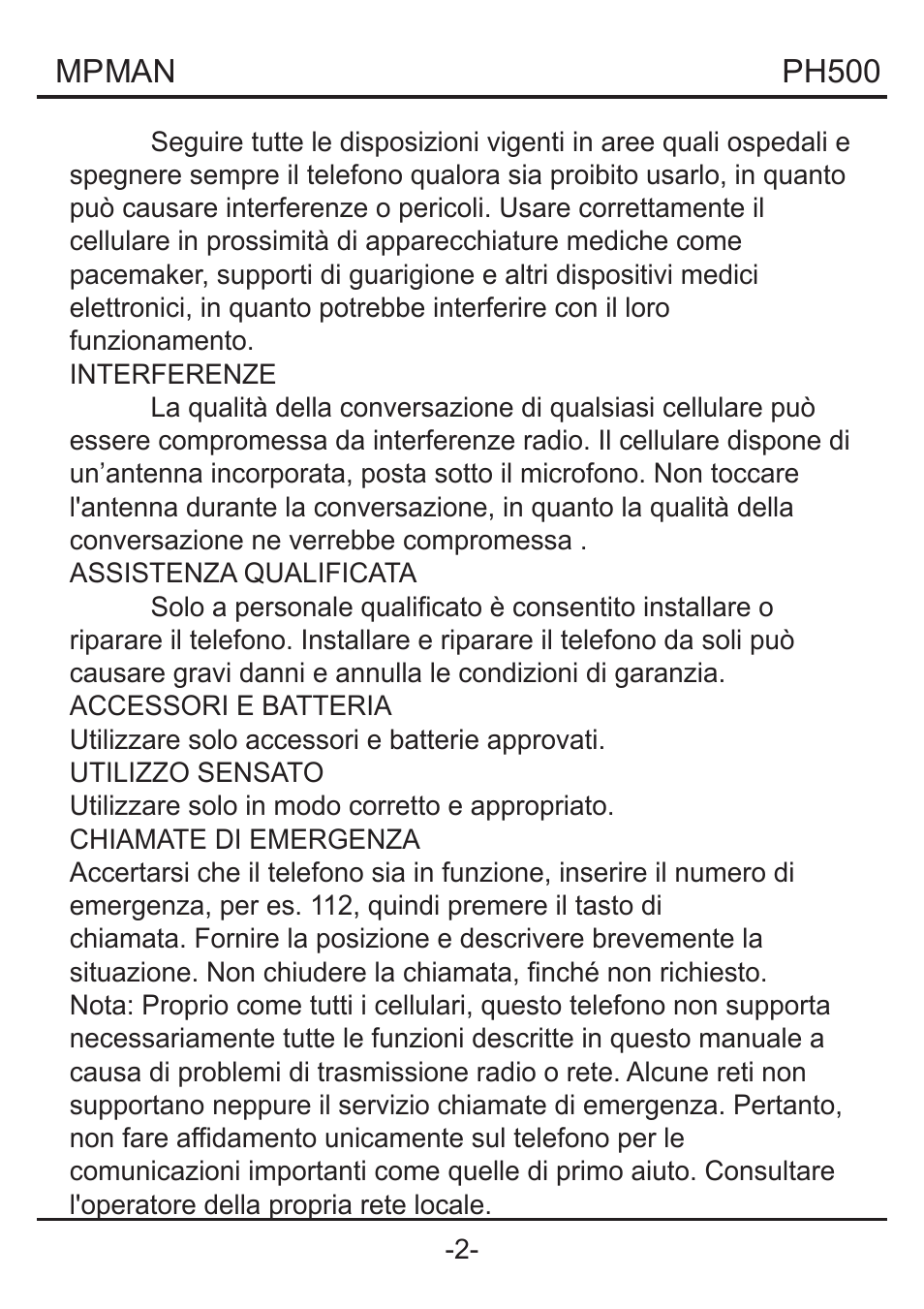 Mpman PH500 User Manual | Page 112 / 179
