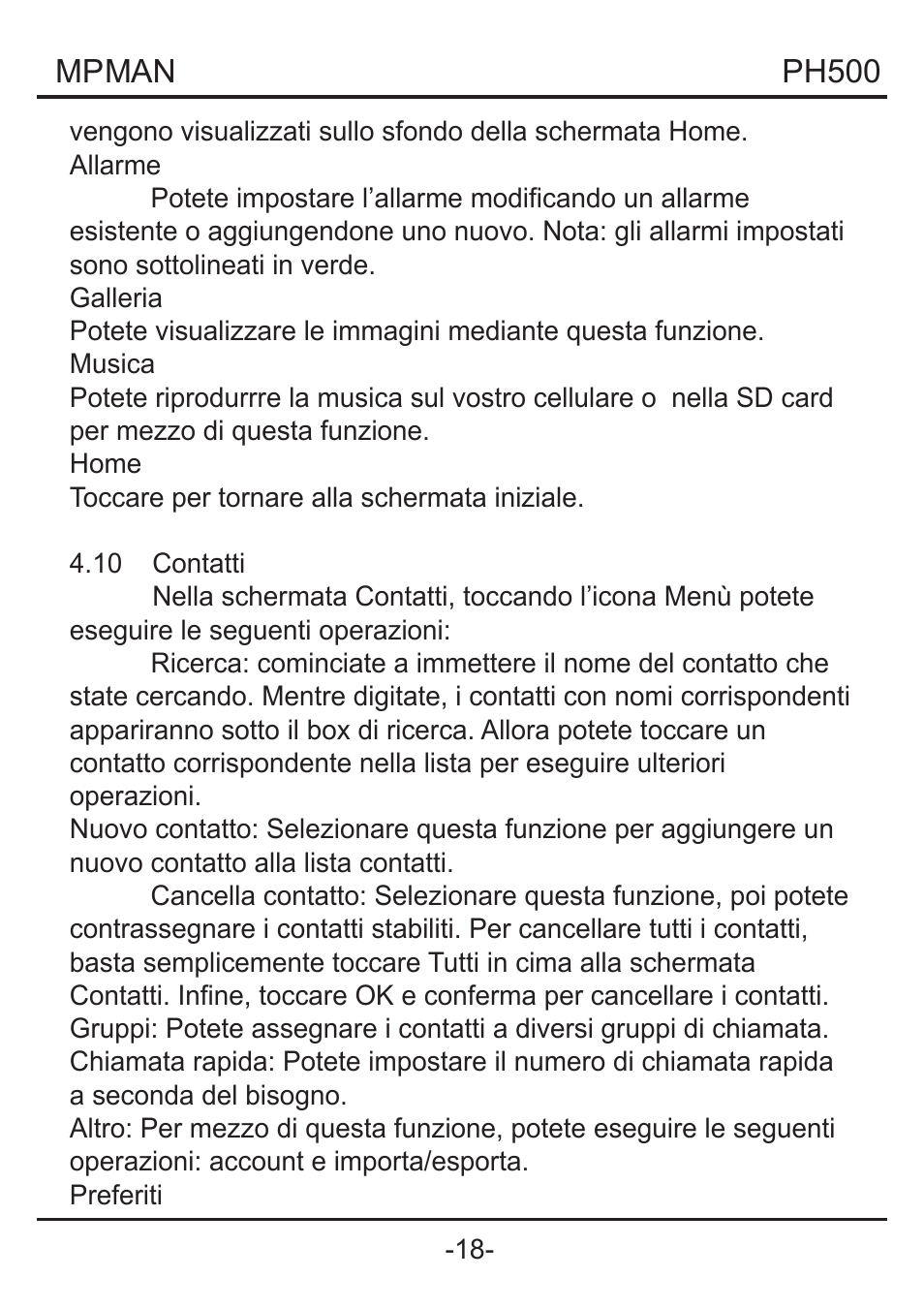 Mpman PH500 User Manual | Page 128 / 179