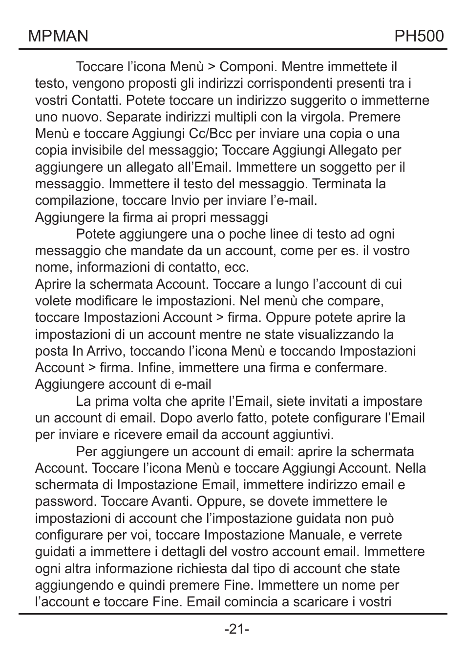 Mpman PH500 User Manual | Page 131 / 179