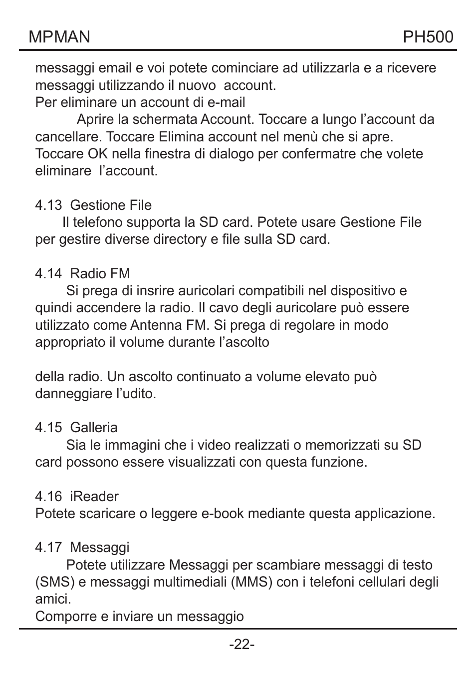 Mpman PH500 User Manual | Page 132 / 179