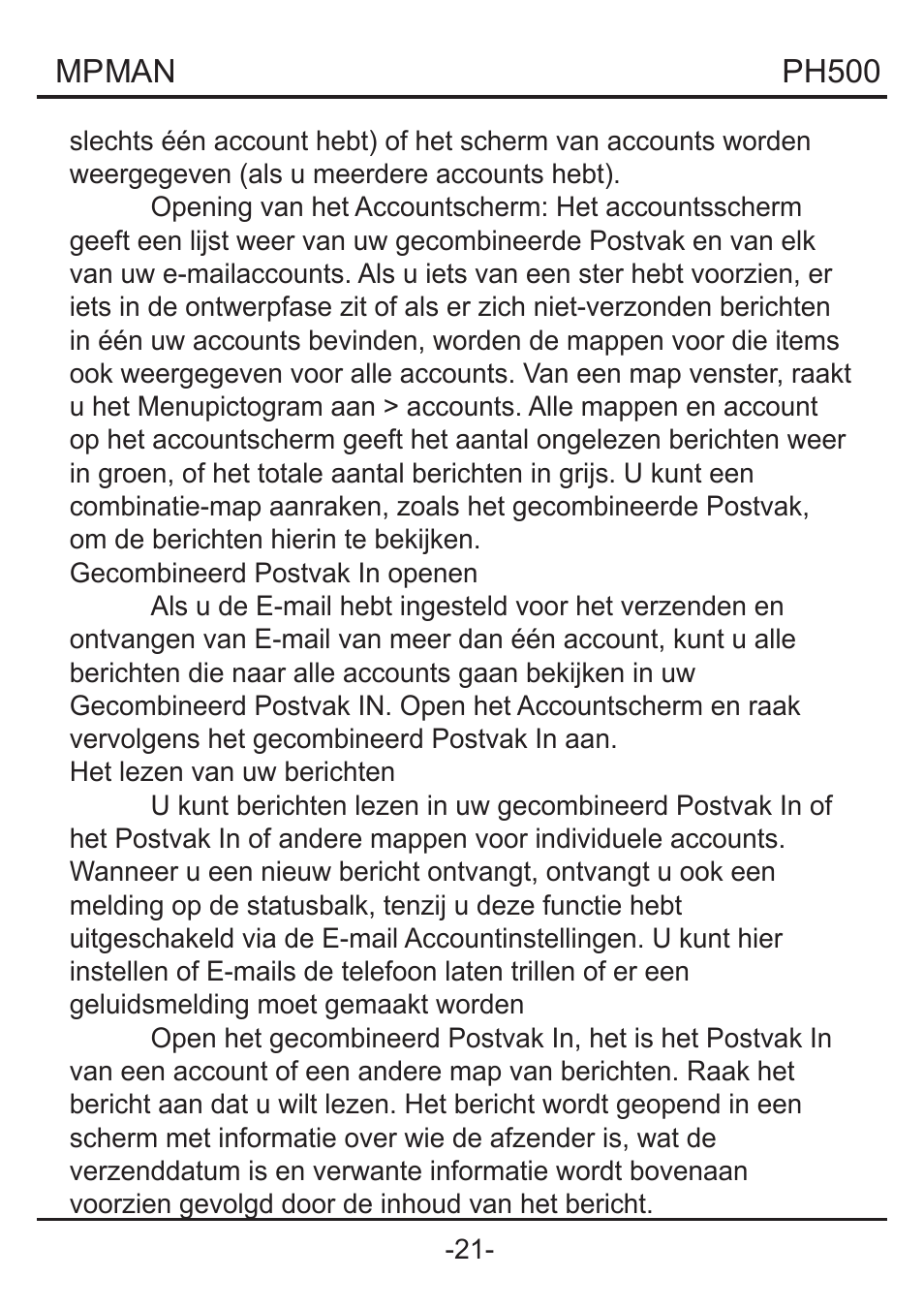 Mpman PH500 User Manual | Page 167 / 179
