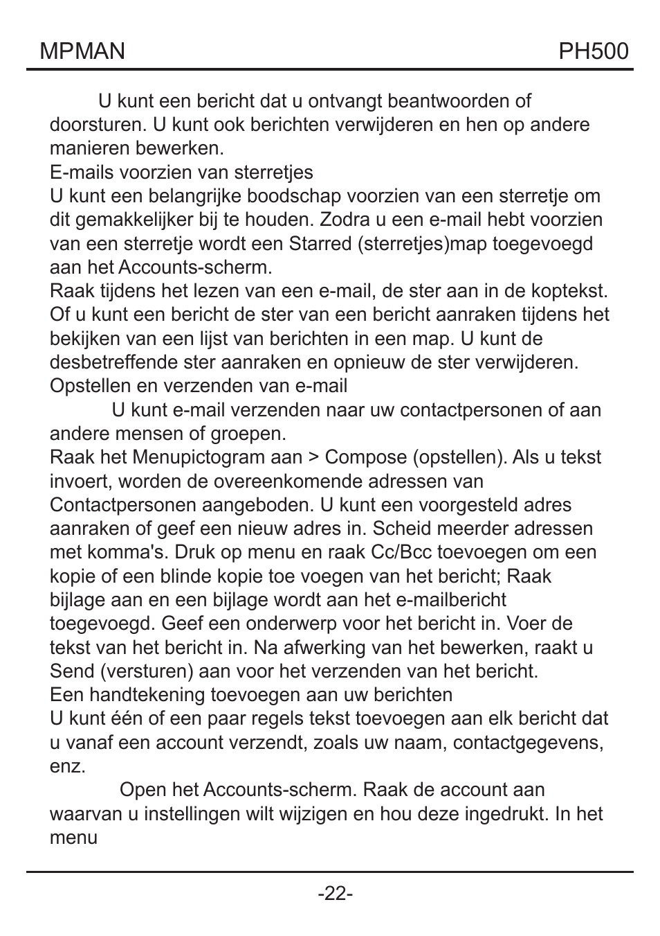 Mpman PH500 User Manual | Page 168 / 179