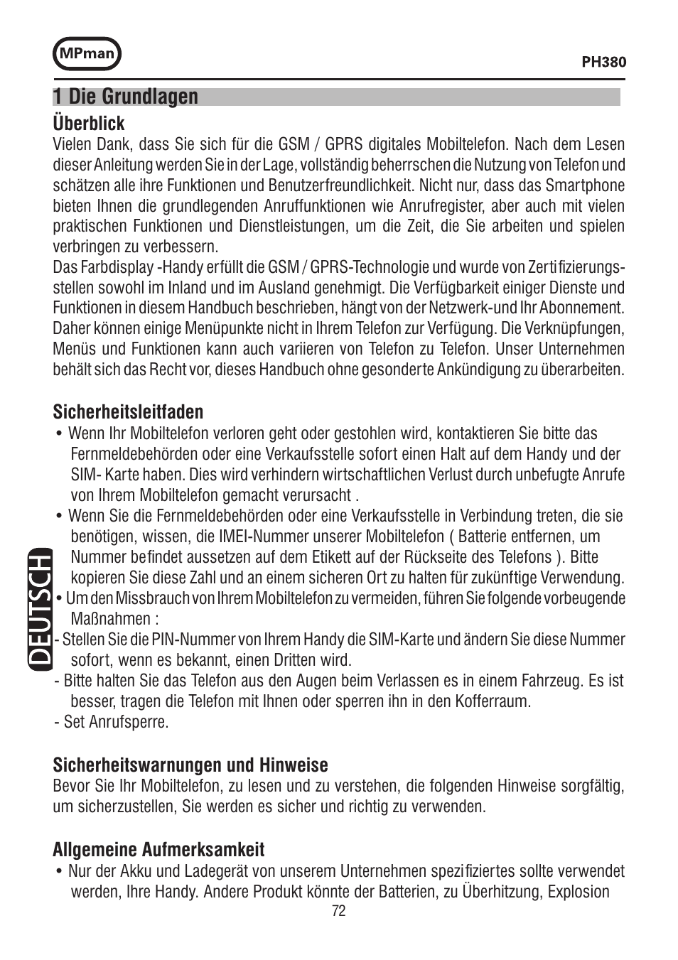 1 die grundlagen | Mpman PH380 User Manual | Page 72 / 108