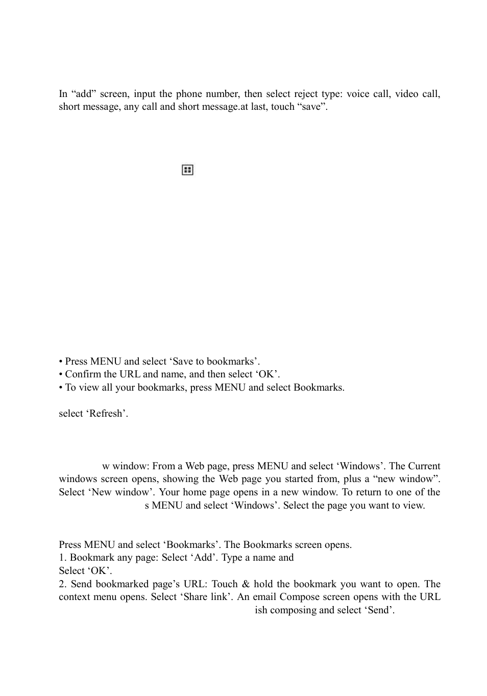 Browser | Mpman PH340 User Manual | Page 15 / 31